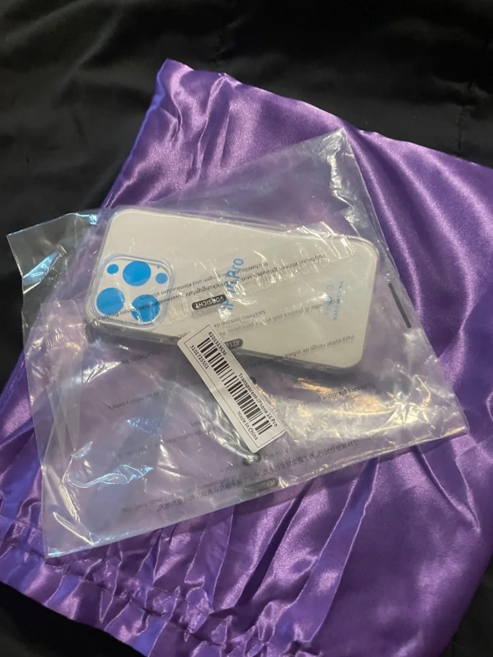iPhone 16 Pro Clear Case New Sealed Transparent - As Pictured